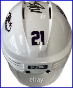 Mike Eruzione Miracle on Ice White Mini Hockey Helmet Hand Signed