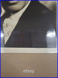 Ned Sparks To Joyce Sincere Good Wishes Autographed 8 x 10 Photograph B & W