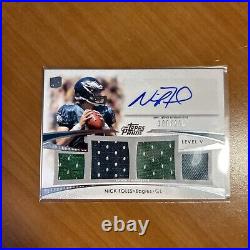 Nick Foles Topps Prime 2012 Level V 100/250 Autograph and Jersey PV-NF