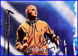 OASIS Band Signed Noel + Liam Gallagher 7x5 Authentic Original Autographs withCOA