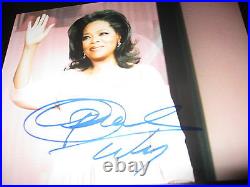 OPRAH WINFREY SIGNED AUTOGRAPH 8x10 PHOTO STYLE BABE FASHION COLOR PURPLE D