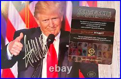 President DONALD TRUMP Signed 8x10 Photo Original Authentic Autograph with COA