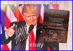 President DONALD TRUMP Signed 8x10 Photo Original Authentic Autograph with COA