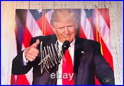 President DONALD TRUMP Signed 8x10 Photo Original Authentic Autograph with COA