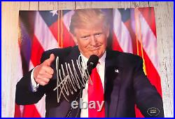 President DONALD TRUMP Signed 8x10 Photo Original Authentic Autograph with COA