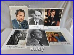 Presidential & Vice Presidential Candidates Autographed 8x10 Photos Collection