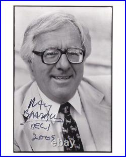 RAY BRADBURY signed autographed 8x10 photo DATED GREAT CONTENT