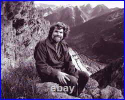 REINHOLD MESSNER Signed 8x10 Photo with Hologram COA