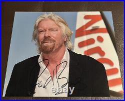 Richard Branson Investor Autographed In Person 8x10 Photo with COA