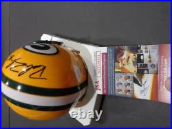 Robert Tonyan Green Bay Packers Autographed Riddell Mini Helmet JSA W coa