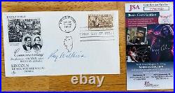 Roy Wilkins Signed Autographed First Day Cover JSA Cert Civil Rights Activist