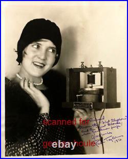 Ruth Taylor Photograph Signed Gentlemen Prefer Blondes Bell Telephone