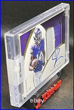 STEFON DIGGS 2015 Panini Immaculate Rookie Card RPA /99 On Card