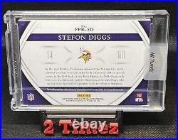 STEFON DIGGS 2015 Panini Immaculate Rookie Card RPA /99 On Card