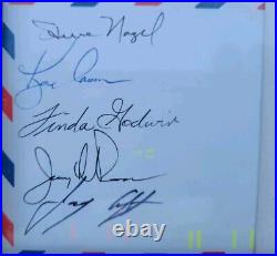 STS-37 Full Crew Signed Mission Cover Display ROSS GODWIN APT NAGEL CAMERON CERT