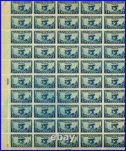 Scott #650 Stamp Sheet Stamps