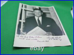 Senator Thruston Morton GOP Republican signed autograph photo Congress KY