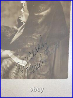 Sincerely Maude Fulton Autographed Hand Signed 8 x 10 Photograph Black & White