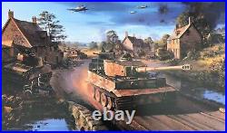 Tigers in Normandy by Nicolas Trudgian signed by WWII Panzer Tank Commanders