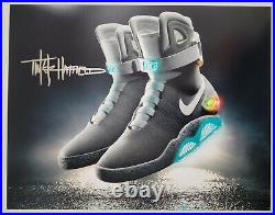 Tinker Hatfield signed autographed Nike MAG Back To The Future 11x14 photo proof