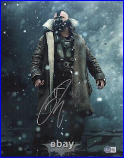 Tom Hardy Signed Autographed The Dark Knight Rises 11x14 Photo Beckett Bas