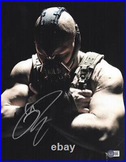 Tom Hardy Signed Autographed The Dark Knight Rises 11x14 Photo Beckett Bas