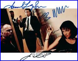Uma Thurman Travolta Willis + 1 Signed 8x10 Photo Pic with COA great autographed