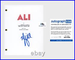 Will Smith Autograph Signed Ali Script Acoa